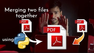 Merge Two pdf files together using Python | Python project