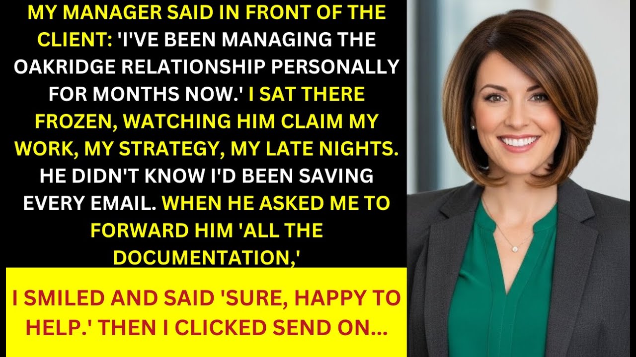 My Manager Tried Stealing My Client, So I Sent Them the Full Email Chain