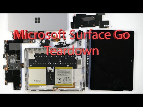 Microsoft Surface Go  Full Disassembly Teardown Guide !