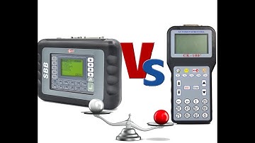 Silca SBB VS CK100 Key Programmer - Both under $150