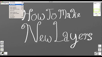 How to make new layers using art rage