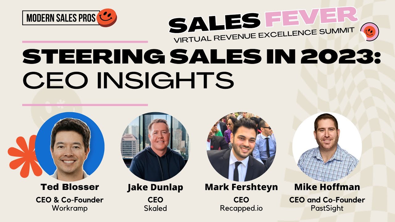 Steering Sales in 2023 CEO Insights
