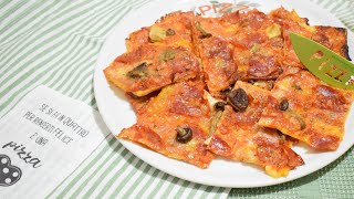 PIZZA DI PASTA SFOGLIA facilissima e veloce salvacena