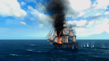 Naval Action PvE - The Importance of Not Going Into the Middle of Hostile Fleet