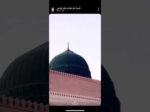 ماحقيقة النتوء الذي على ظهر قبة النبي ص