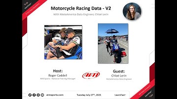 2-30 Motorcycle Racing Data, V2 - Live Webinar with Chloé Lerin - 7/27/2021