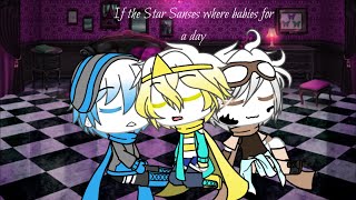If the Star Sanses were babies for a day | GACHALIFE | Sadead | Undertale AU’s