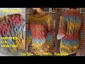 3 tuto tricot pull irlandais femme en 5 tailles  manches  col  montage  pull femme  torsades