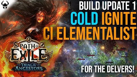 The Anti-RF Build! | Cold Ignite Vortex Elementalist (CI) | Build Update 1 | PoE 3.22