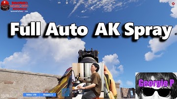 How To Control Full Auto AK Spray #howto #control #funny