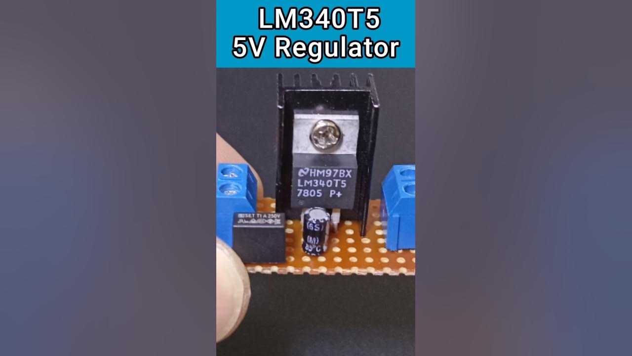 230V 5V 1A Regulator LM2595T-5.0 without transformer – Electronics