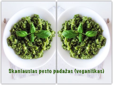 Video: Naminis Pesto Padažas