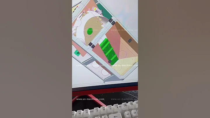 3D demonstration video of bottle unsrambling machine bottle sorter tank bottle feeding machine