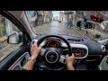 Renault Twingo III | 4K POV Test Drive #419 Joe Black