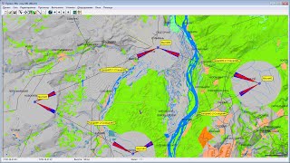 RPS2 Расчет надежности многоинтервальной радиорелейной линии