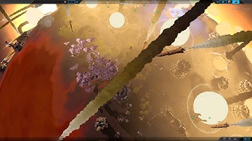 Planetary Annihilation - Massive nuclear destruction close-up