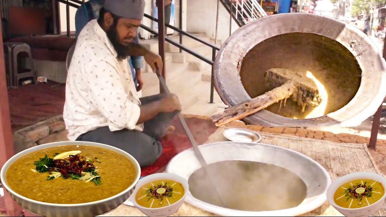 World Famous Hyderabadi Beef Haleem Making | Ramzan Special Beef Haleem | Street Food | KikTV Network
