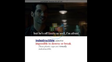 Indestructible -  Meaning, Pronunciation, Usage | Learn English with TV Shows