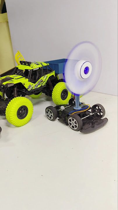 DC Motor fan / Mini Car With Fan / Science Technology Fan Car / Motor Life Hacks