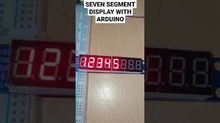 Seven Segment Display Interfacing With Arduino | Doovi