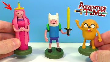 ADVENTURE TIME with Clay | Finn, Jake and Princess Bubblegum