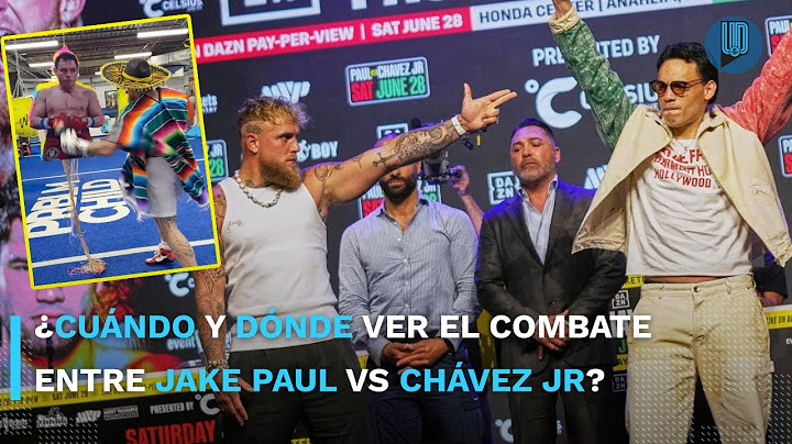 📺⏰ Jake Paul vs Julio César Chávez Jr: Todo lo que debes saber de la pelea 🥊