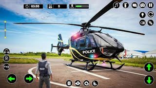 US Police Helicopter Flying Rescue Game 3D - Helicopter Simulator Gameplay In Android screenshot 3