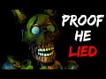 FNAF William Afton LIES To Us About Remnant (FNAF Security Breach Theory)