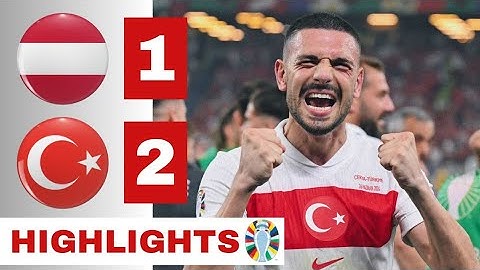Austria vs Turkey (1-2) HIGHLIGHTS & GOALS || EURO 2024 | Demiral Goal.