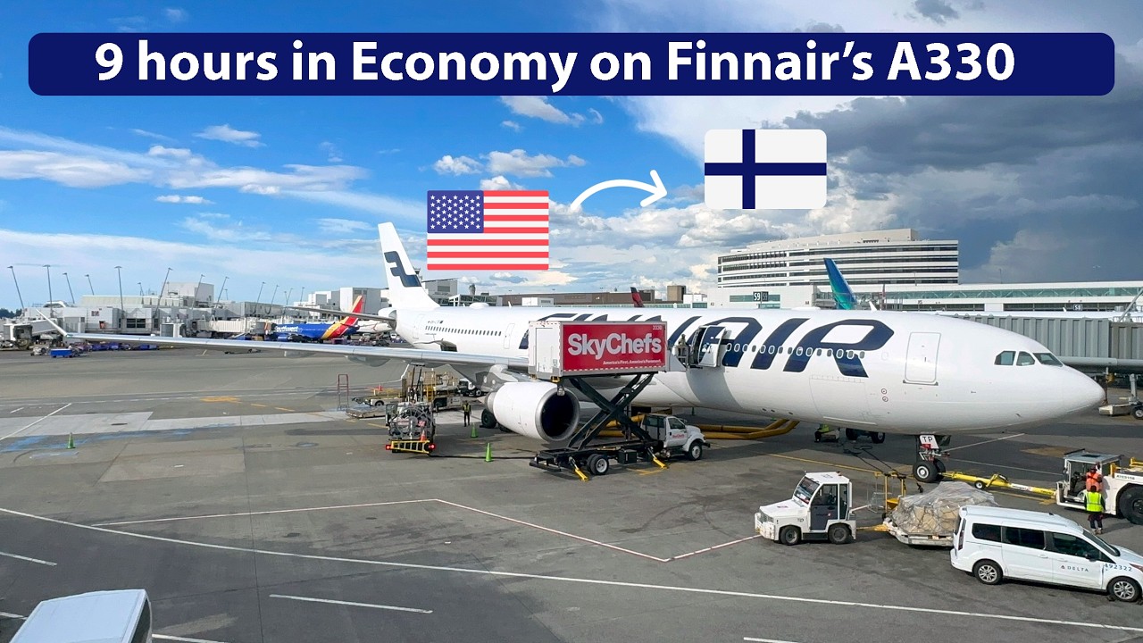 Finnair Airbus A330-300 Economy Trip Report | Seattle to Helsinki