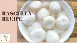 Spongy Rasgulla Bengali Style, No milk