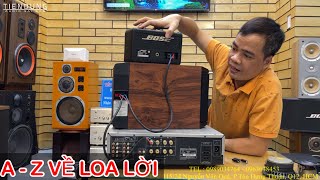 Cách sử dụng loa lời Tiến Dũng Audio Sài Gòn