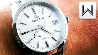 Grand Seiko Spring Drive SBGA299 Automatic Power Reserve Luxury Watch  Review - YouTube