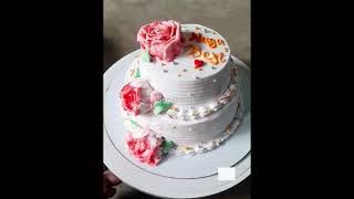 😱Simple 2 Tier Cake Decoration🍫#hilights #youtubeshorts #cakedecorating #2026 #egglesscake #homemade