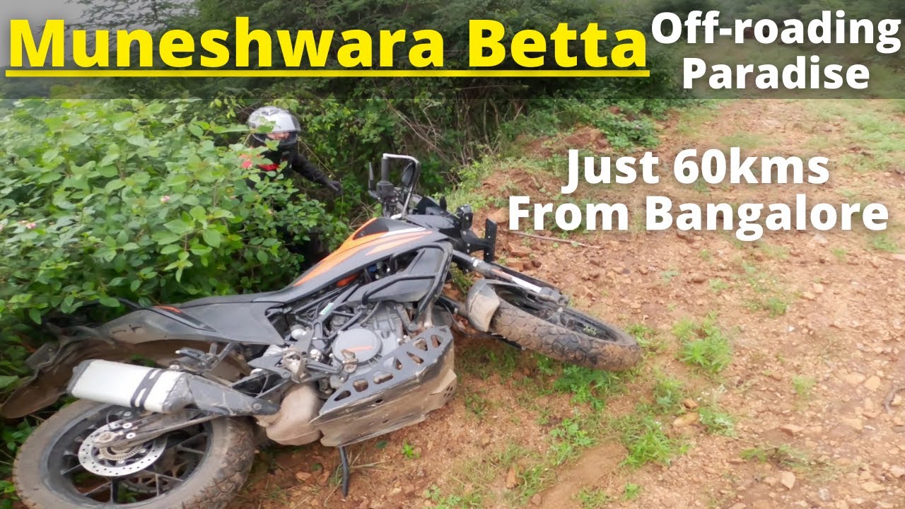 One of the best off road trails near Bangalore Muneshwara Betta YouTube