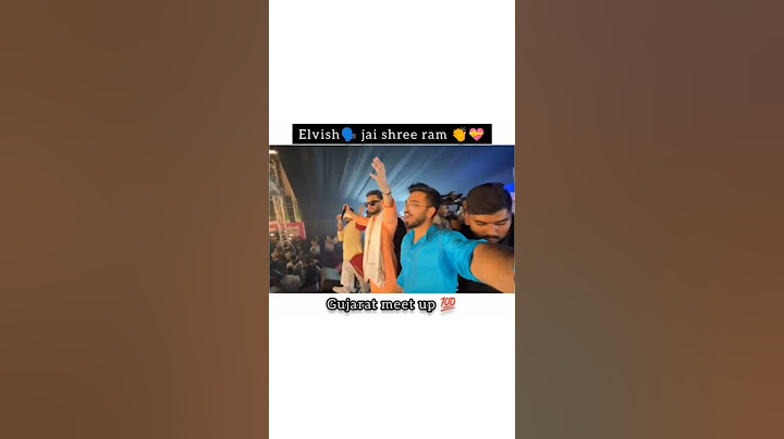 ‎@ElvishYadavVlogs  Gujarat Meetup 🔥 || JAI SHREE RAM 🚩