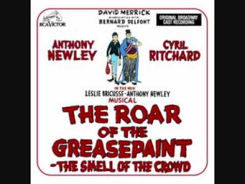 YouTube에서 1: Overture - The Roar of the Greasepaint, the Smell of the Crowd 보기 YouTube에서 1: Overture - The Roar of the Greasepaint, the Smell of the Crowd 보기
