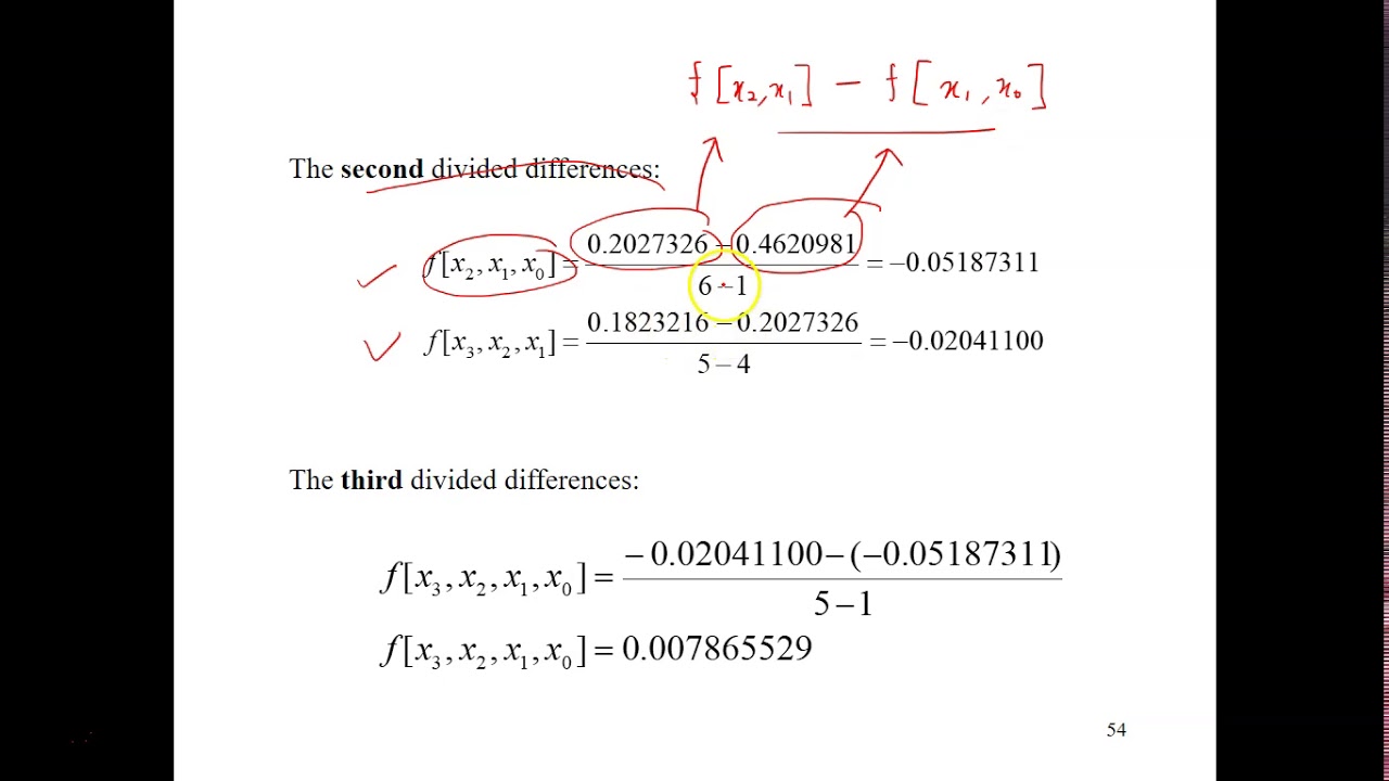 Curve Fitting - Higher order interpolation part 1 - YouTube