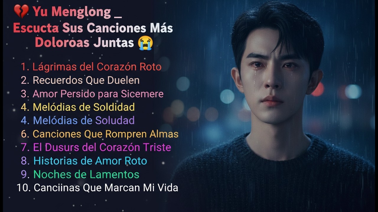Canciones Que Duelen 💔 Playlist Emocional Para Recordar Un Amor Perdido _ Yu Menglong