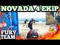 NOVADA 4 EKİP Mİ !!  NEFESSİZ İZLEYECEĞİNİZ BİR MAÇ !! FURY TEAM - PUBG MOBİLE