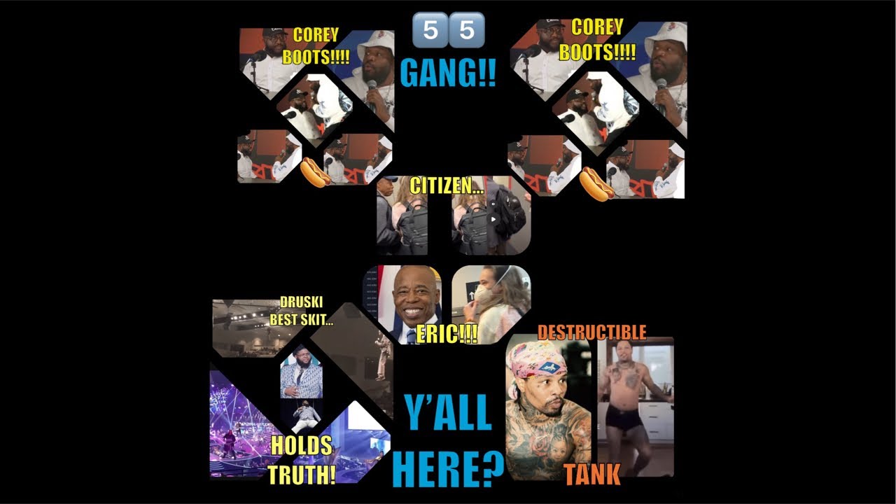 Corey Holcomb pure Asss! Eric Adams Not Asss! Tank Going to Jail?! Druski Has Truth in Comedy!