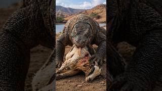 Komodo Dragon Attacks Goat 😱 | Real-Life Dragon