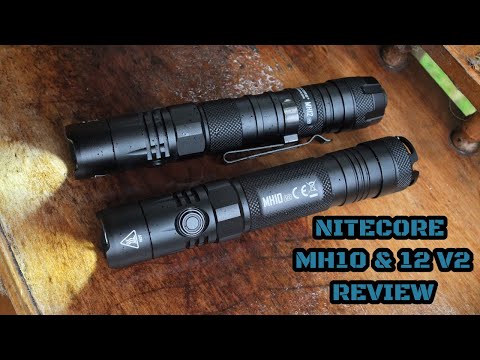 Nitecore MH10 & MH12 V2 LED Torches: Review