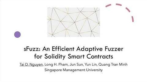 sFuzz: An Efficient Adaptive Fuzzer for Solidity Smart Contracts