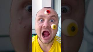What ah oh with👁️🥰 jelly eyball#funny #comedy#funnyfamily#shorts