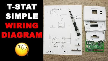 Basic Thermostat Wiring Diagram Explained