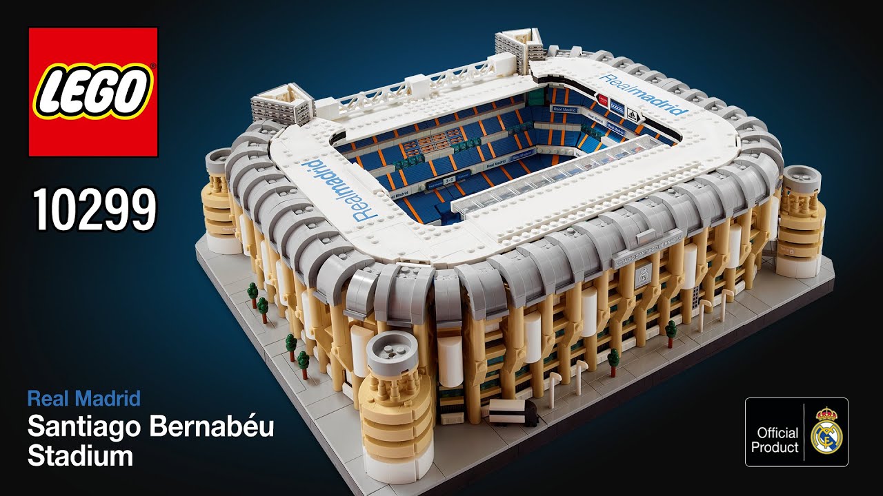 LEGO® Icons™ Real Madrid – Santiago Bernabéu Stadium (10299)[5876 pcs]  Building Instructions