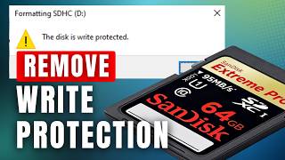 Remove Write Protection From SD Card Without Losing Data screenshot 1