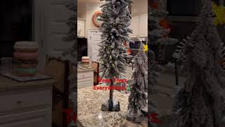 These three tabletop Christmas trees are going to be amazing!!!🎄