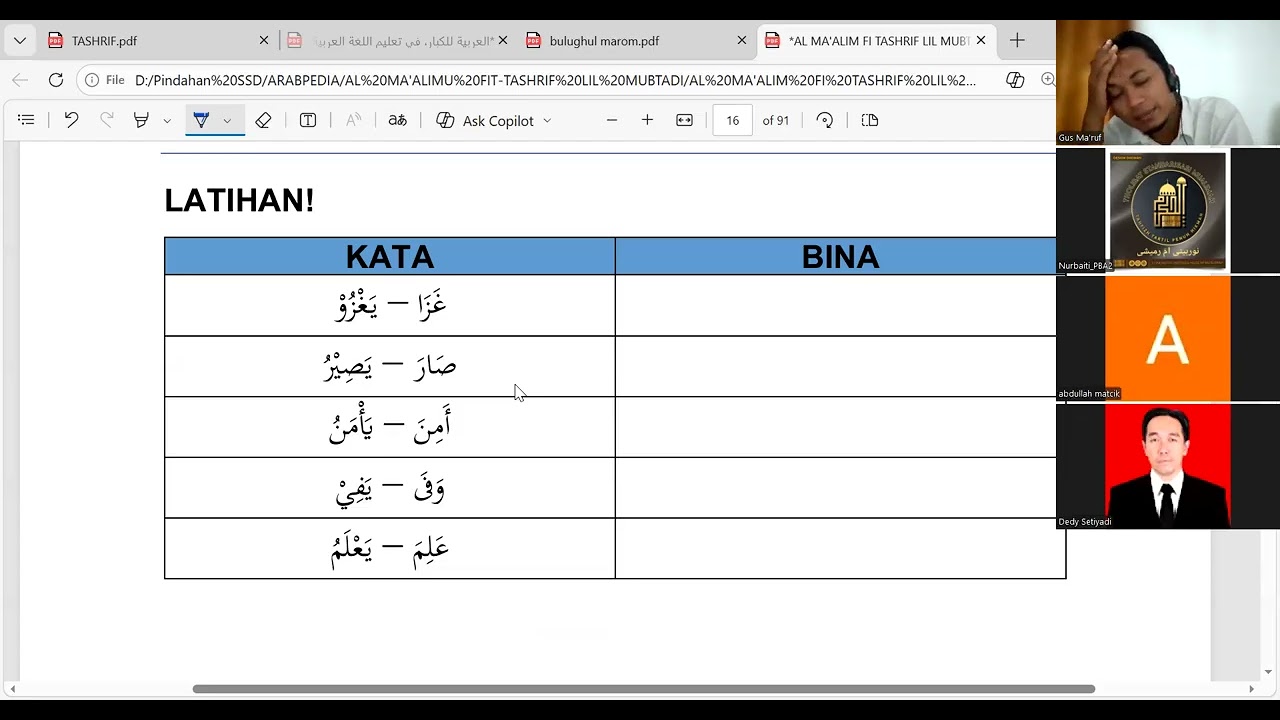 BINA & PENGANTAR I'LAL